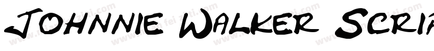 Johnnie Walker Script Regular字体转换